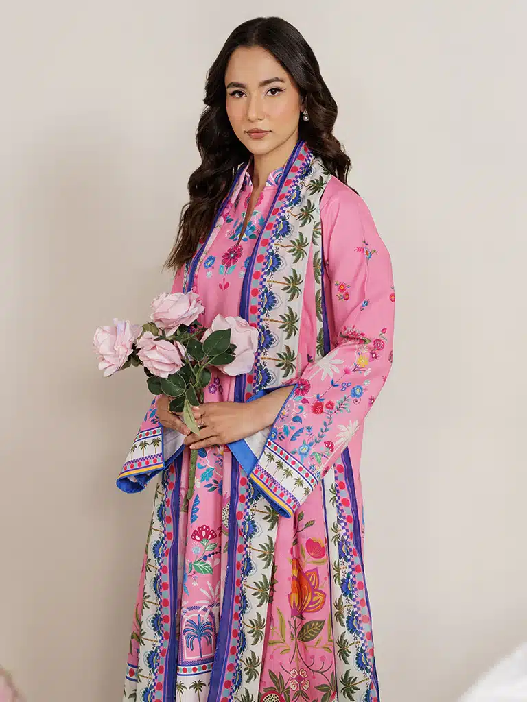 Raj Bari Amal Summer Prints | Pink