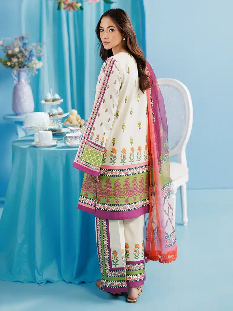 Raj Bari Amal Summer Prints | Off-White