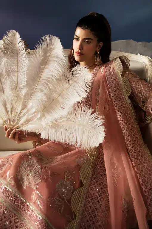 La Fuchsia Festive Unstitched Collection by Afrozeh | Elea